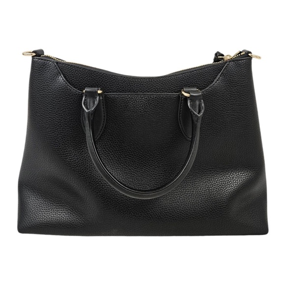 Michael Kors Austen Medium Pebbled Leather Satchel Handbag - Picture 4 of 8